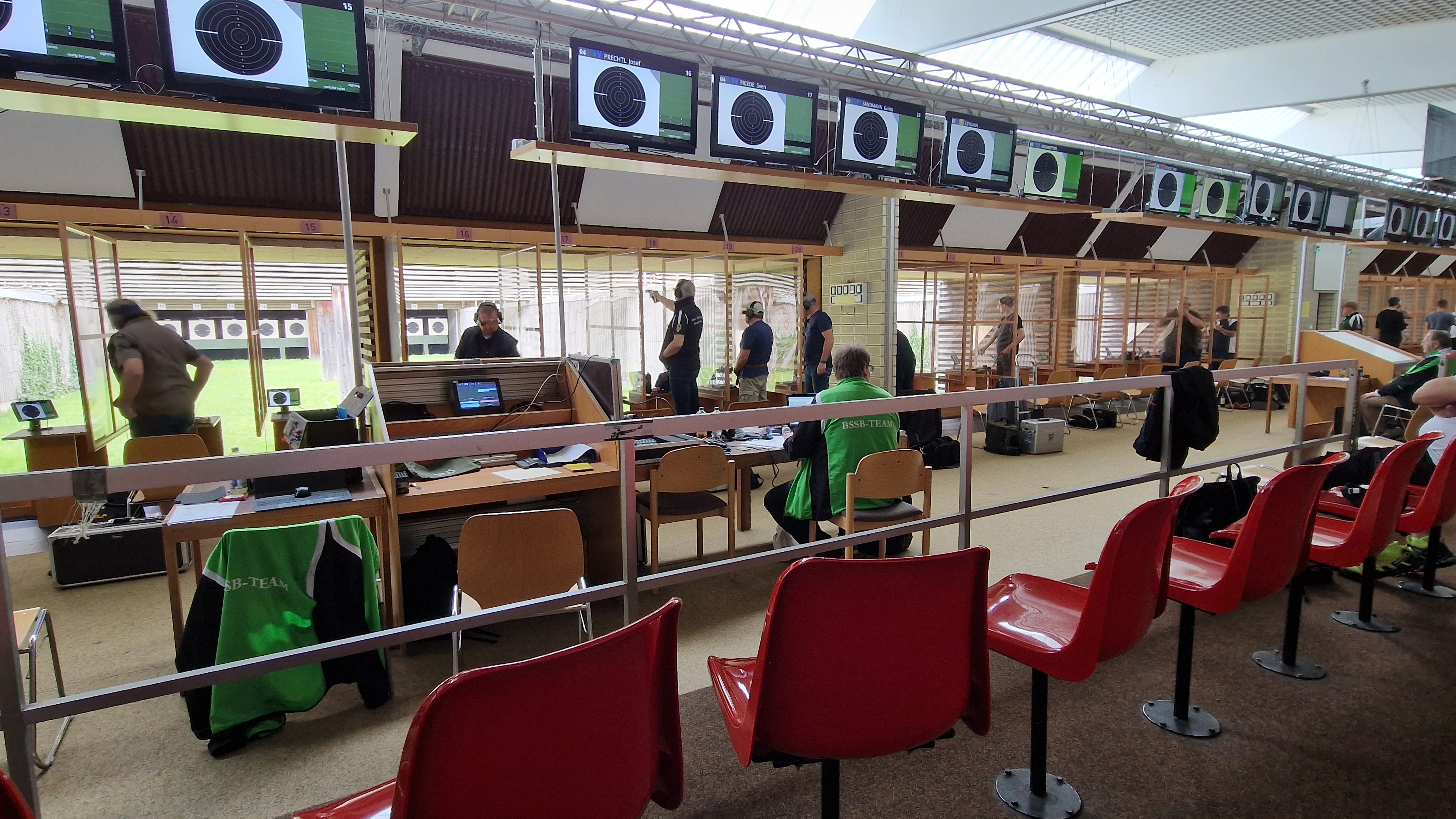Olympia Schießanlage Hochbrück - Pistolenstand